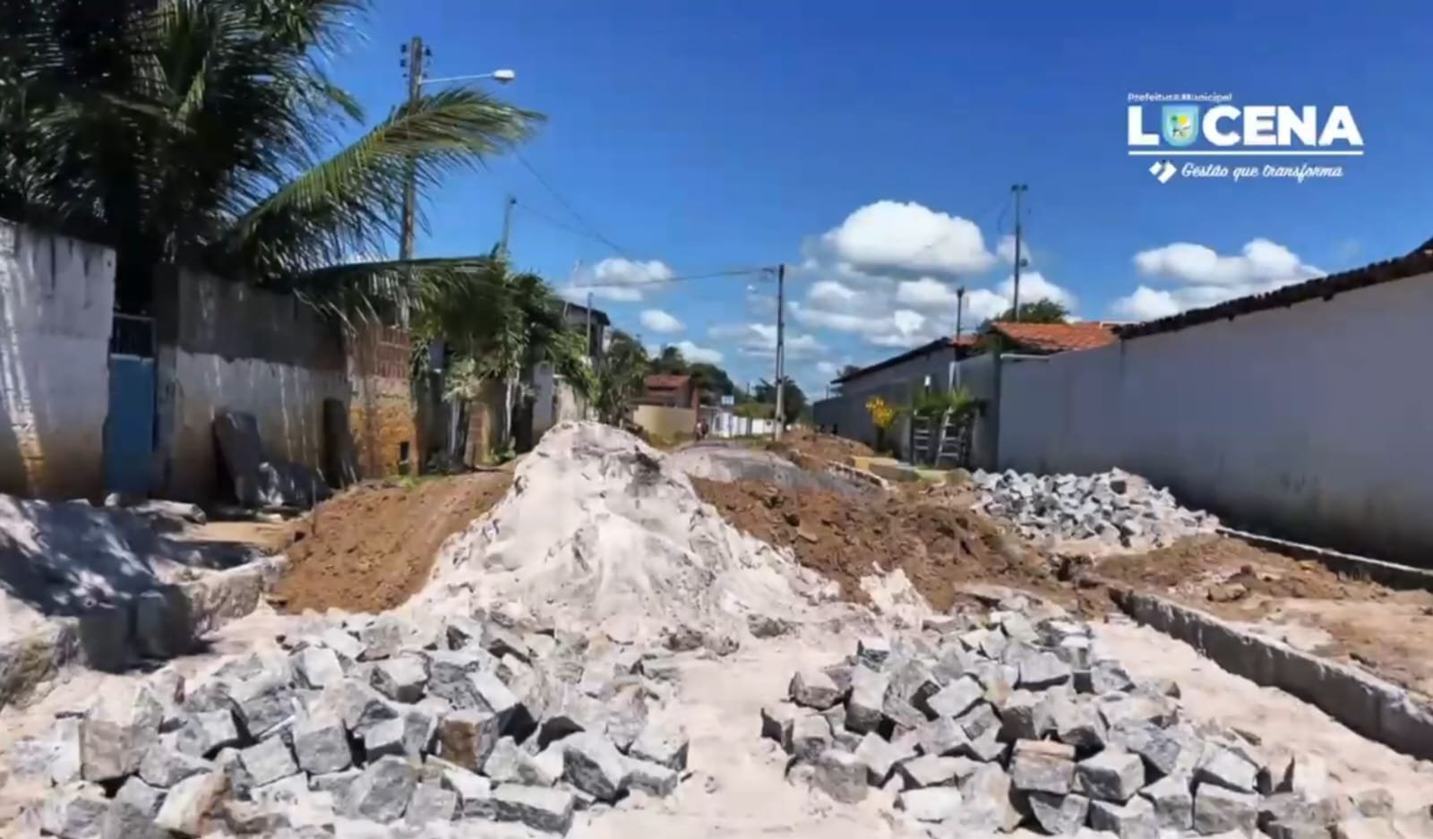 Léo Bandeira Continua Mostrando à População De Lucena Como Um Gestor Deve Administrar Um Município. Infraestrutura é Um Grande Exemplo – Veja VÍdeo
